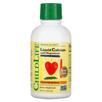 Купить ChildLife, жидкий кальций с магнием, с апельсиновым вкусом, 473 мл | Liquid Calcium