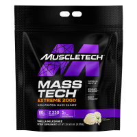 Купить Mass Tech 9 KG Muscletech Extreme 2000, Gainer 20 LB (вкусы: Vanilla, Chocolate), МассТеч Экстреме Гейнер