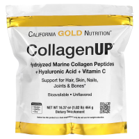 Купить CollagenUP Peptides with Hyaluronic Acid and Vitamin C,  Без Вкус,  (464 g) | Коллаген