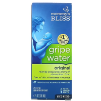 Купить Mommys Bliss, укропная вода, оригинальная, для младенцев от 2 недель, 120 мл (4 жидк. унции) | Gripe Water