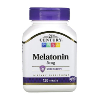 Купить 21st Century Melatonin, Мелатонин, 5 мг, 120 таблеток