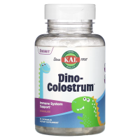 Купить KAL, Дино молозиво, шоколад, 60 жевательных таблеток | Dino Colostrum