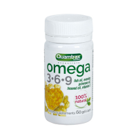 Sotib oling Yog' kislotalari Quamtrax Omega 3-6-9, 60 kapsula baliq yog'i baliq yog'i