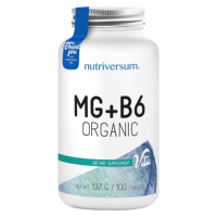 Sotib oling NUTRIVERSUM MG+B6 ORGANIK 100 TABS, VITAMIN VA MİNERAL KOMPLEKSI | NUTRIVERSUM MG+V6