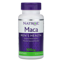 Купить Natrol, Maca, 500 мг, Maкa, 60 капсул