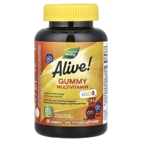 Купить Nature's Way, Alive!, мультивитамины 60 жевательных таблеток