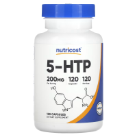 Купить Nutricost, 5 HTP, 200 мг, 120 капсул