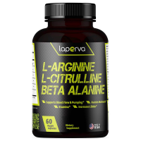 Купить Laperva - L Arginine L Citrulline Beta Alanine - 60 capsules, Laperva - L аргинин L цитруллин бета аланин - 60шт