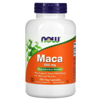 Купить MACA NOW Foods , мака, 500 мг, 250 растительных капсул