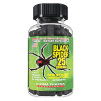 Купить Cloma Pharma Black Spider 25mg Ephedra 100 Capsules, Блек Спайдер 25 мг эфедры 100 капсул