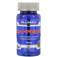 Купить ALLMAX Caffeine, Кофеин, 200 мг, 100 таблеток