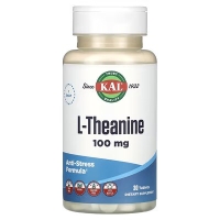 Sotib oling KAL, L-Theanine, 100 mg , 30 Tablets