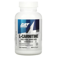 Купить GAT, L-карнитин, 60 растительных капсул, L-Carnitine
