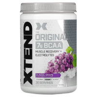 Купить Xtend BCAA, The Original, 7 г аминокислот с разветвленной цепью (БСАА), со вкусом винограда, 390г