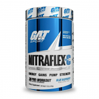Sotib oling GAT SPORT, NITRAFLEX+C kompleksi mashg'ulotdan oldingi 459 gramm, Gat Sport Nitraflex + C