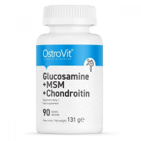 Купить OstroVit GLUCOSAMINE + MSM + CHONDROITIN 90 tabs
