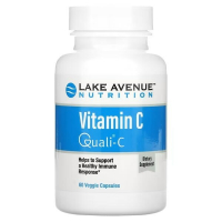 Купить Lake Avenue Nutrition Vitamin C, Витамин C, Quali-C, 1000 мг, 60 растительных капсул
