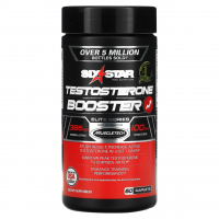 Купить Booster Testosterone Six Star, Elite Series, добавка для увеличения выработки тестостерона, 60 капсул