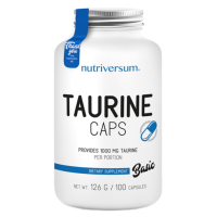 Купить Nutriversum Taurine Caps 1000 mg (100 caps) | Нутриверсум Таурин 1000 мг (100 капсул)