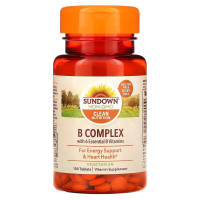 Купить Sundown Naturals B Complex, Комплекс витаминов группы В, 100 таблеток