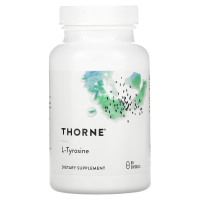 Купить Thorne Research L-Tyrosine, L-тирозин, 90 капсул