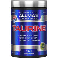 Купить ALLMAX Nutrition 100% pharmaceutical grade maximum strength + absorption Taurine, 400g