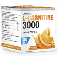 Sotib oling Quamtrax Nutrition L Carnitine 3000, apelsin - 20ta flakon 25ml-dan