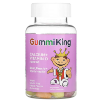 Sotib oling GummiKing, Bolalar uchun Kaltsiy va Vitamin D, 60 marmelad
