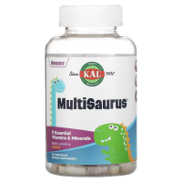 Sotib oling KAL, MultiSaurus, vitaminlar va iz minerallar, rezavorlar, uzum va apelsin ta'mi, 90 ta chaynaladigan tabletkalar