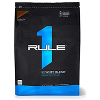 Купить Rule 1 Whey Protein Blend 10 Lbs 134 Servings 4.6kg, Rule 1 Смесь сывороточного протеина 10 фунтов 136 порций