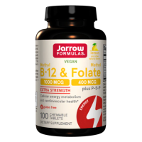Купить Jarrow B-12 methyl Folate 100tabs метиль фолат