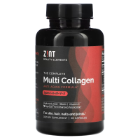 Купить Zint Multi Collagen, Зинт, Полноценная мультиколлагеновая капсула, 90 капсул