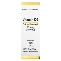 Купить CGN, витамин D3 (безвкусный), 2,000 IU Жидкий, 30 мл | Vitamin D3