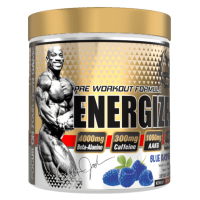 Купить Dexter Jackson Energizer Pre Workout formula (Blue Raspberry) 67 Servings, Энергизер Декстор Джексон