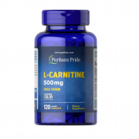 Sotib oling Puritans Pride L-Karnitin 500 mg 120 Tabletkalar