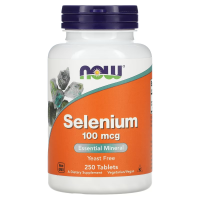 Купить NOW Foods Selenium, селен, 100 мкг, 250 таблеток
