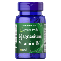 Купить Magnesium 400 mg with Vitamin B6 25 mg | Магний 400 мг с витамином B6 25 мг