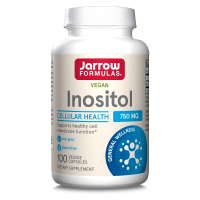 Купить Jarrow Inositol 750 мг - 100 капсул - Инозитол  Пищевая добавка для поддержки печени для мужчин и женщин - полезна для функционирования нервной системы и метаболизма жиров - 100 порций (упаковка может отличаться)