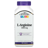 Sotib oling 21st Century L-arginine, 1000 ng, 100 tabletka