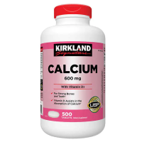 Купить Kirkland Calcium 600 mg. with Vitamin D3, 500 Tablets | Кальций 600 мг. с витамином D3, 500 таблеток