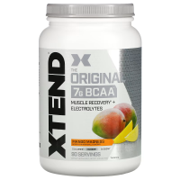 Купить Xtend, The Original (BCAA 90 servings), 7 г аминокислот с разветвленной цепью, со вкусом манго БСАА, 1,26 кг (2,78 фунта)