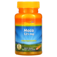Купить Thompson Maca, 525 мг, 60 вегетарианских капсул Мака