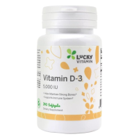 Купить LuckyVitamin - Vitamin D3 5000 IU - 240 Softgels | Витамин D3 5000 МЕ - 240 Softgels