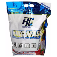 Купить RC King Mass XL - 6.75 kg, Кинг Масс (Strawberry Milkshake) Weight Gainers/Mass Gainers