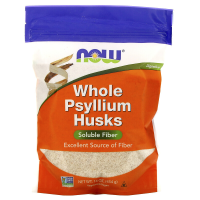 Купить Whole Psyllium husks, цельная оболочка семян подорожника, 454 г (16 унций) Псийлиум