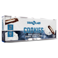 Купить Yava Lavs Cookies White Chocolate (8 шт) | No added Sugar, No Palm Oil | Без добавления сахара, без пальмового масла