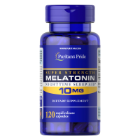 Купить Puritans Pride Melatonin 10mg 120 rapid release capsules | Мелатонин 10мг 120 капсулы