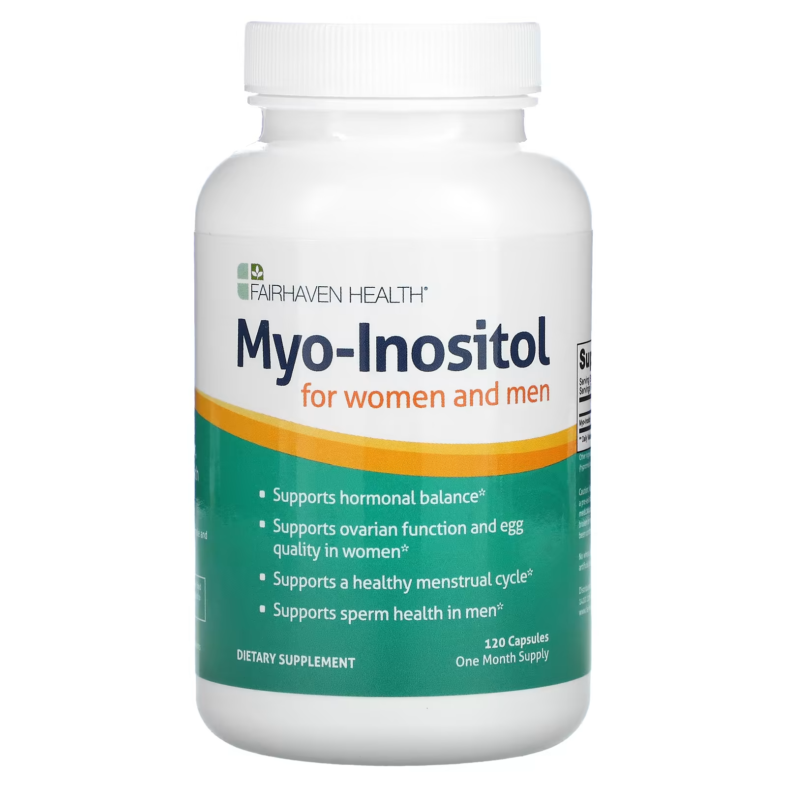 Myo-Inositol fot women and men Фэрхэвэн хэлс, мио-Инозитол, для женщин .