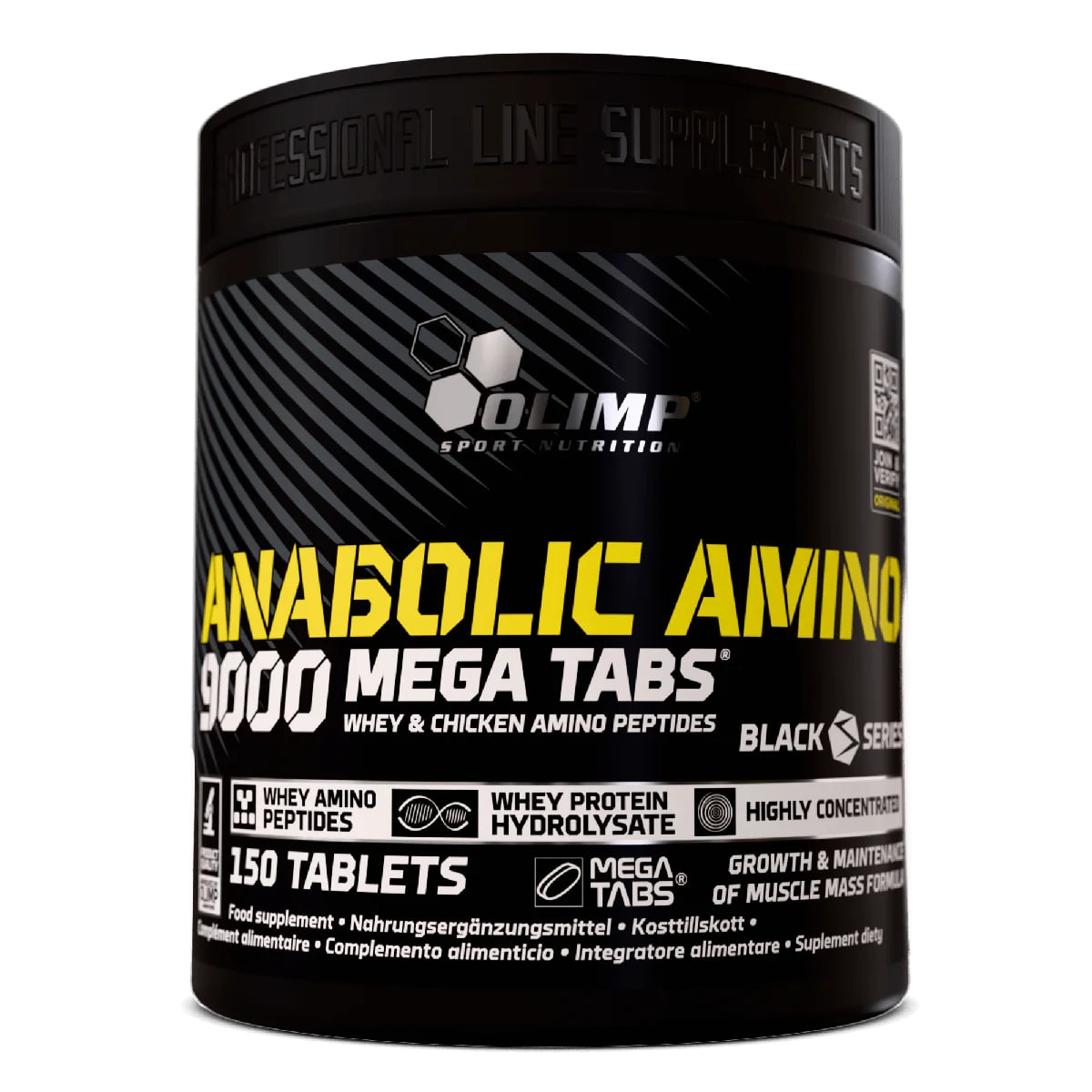 Anabolic Amino 9000 Mega Tabs – 150 Tablets