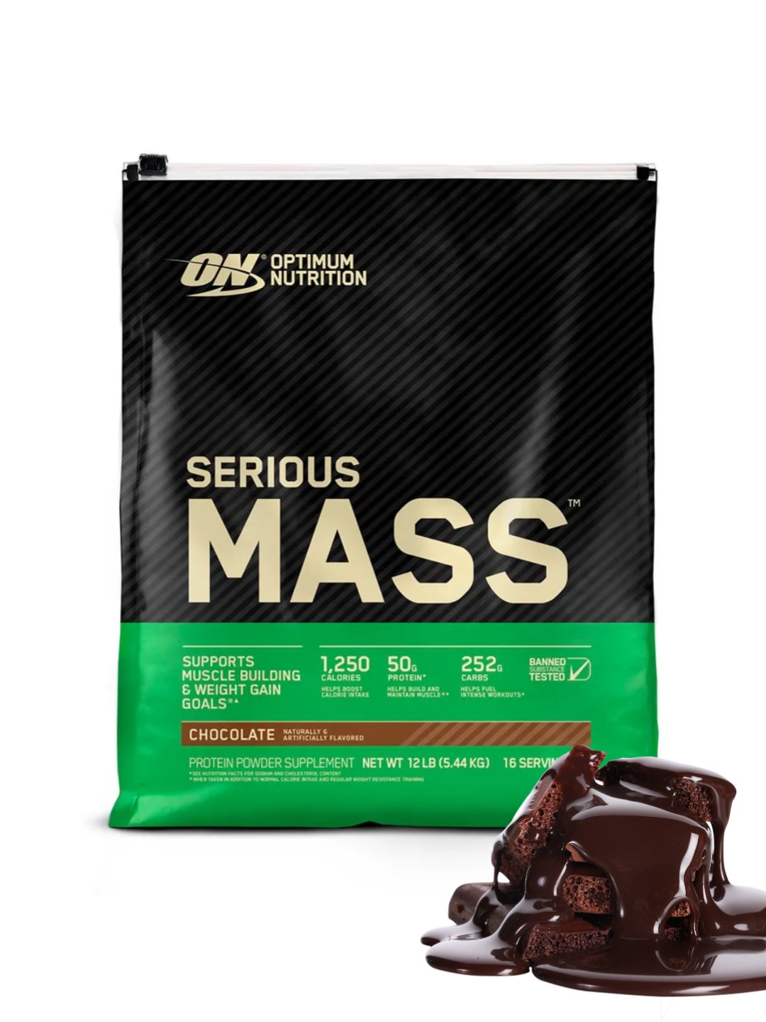 OPTIMUM NUTRITION SERIOUS MASS 5.4KG WEIGHT GAINER